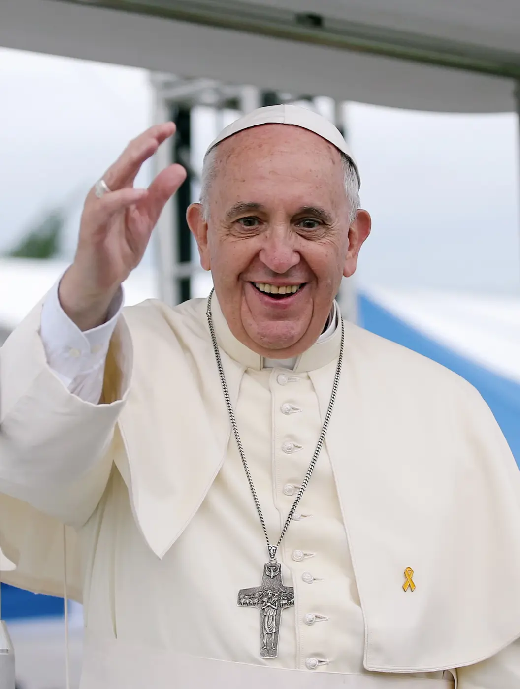 Visite du Pape François, un moment historique